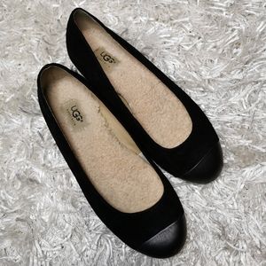 UGG |Sherpa Lined Ballet Flats